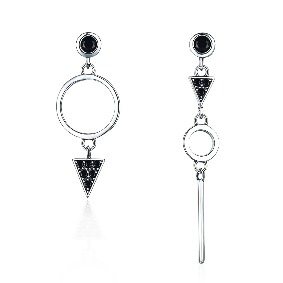 Black Spinel Earrings - SophiaJewels