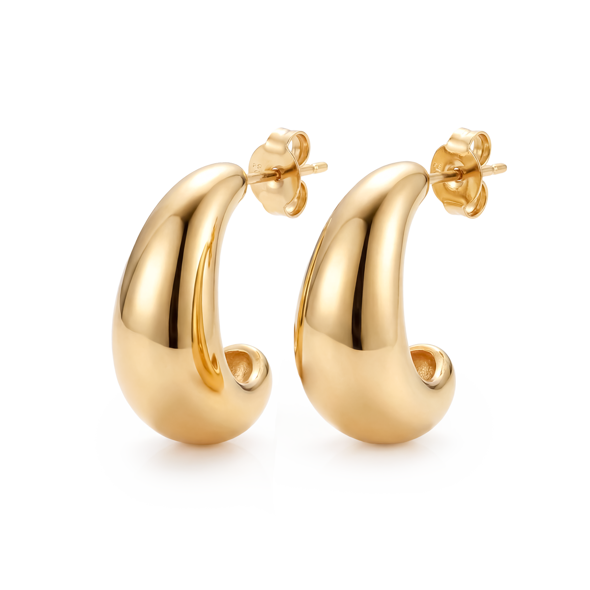 Half Ring Arched Earrings