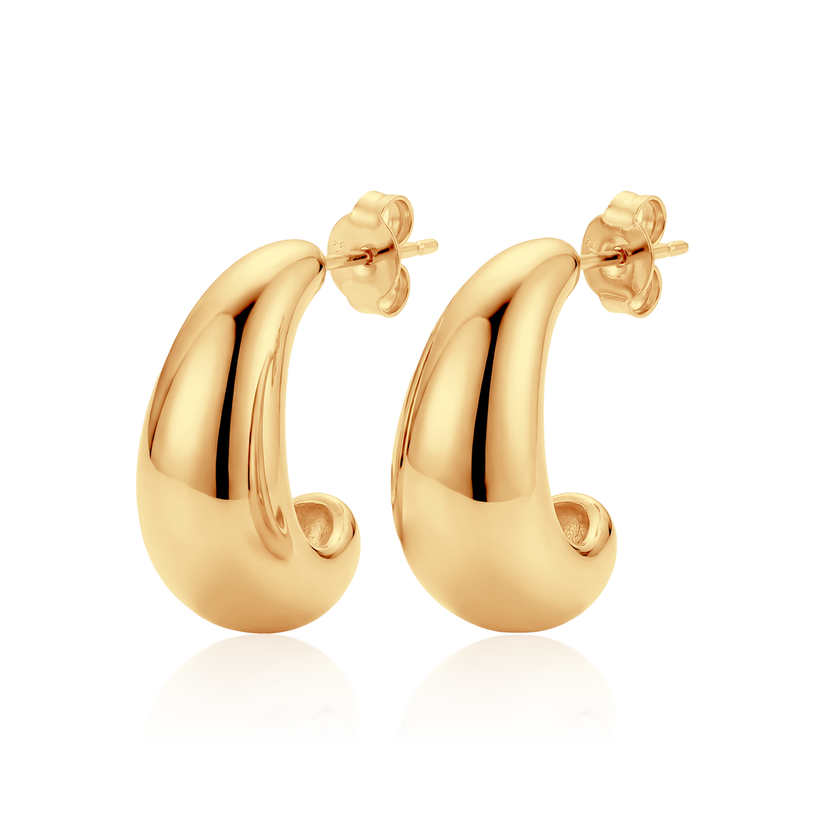 Half Ring Arched Earrings