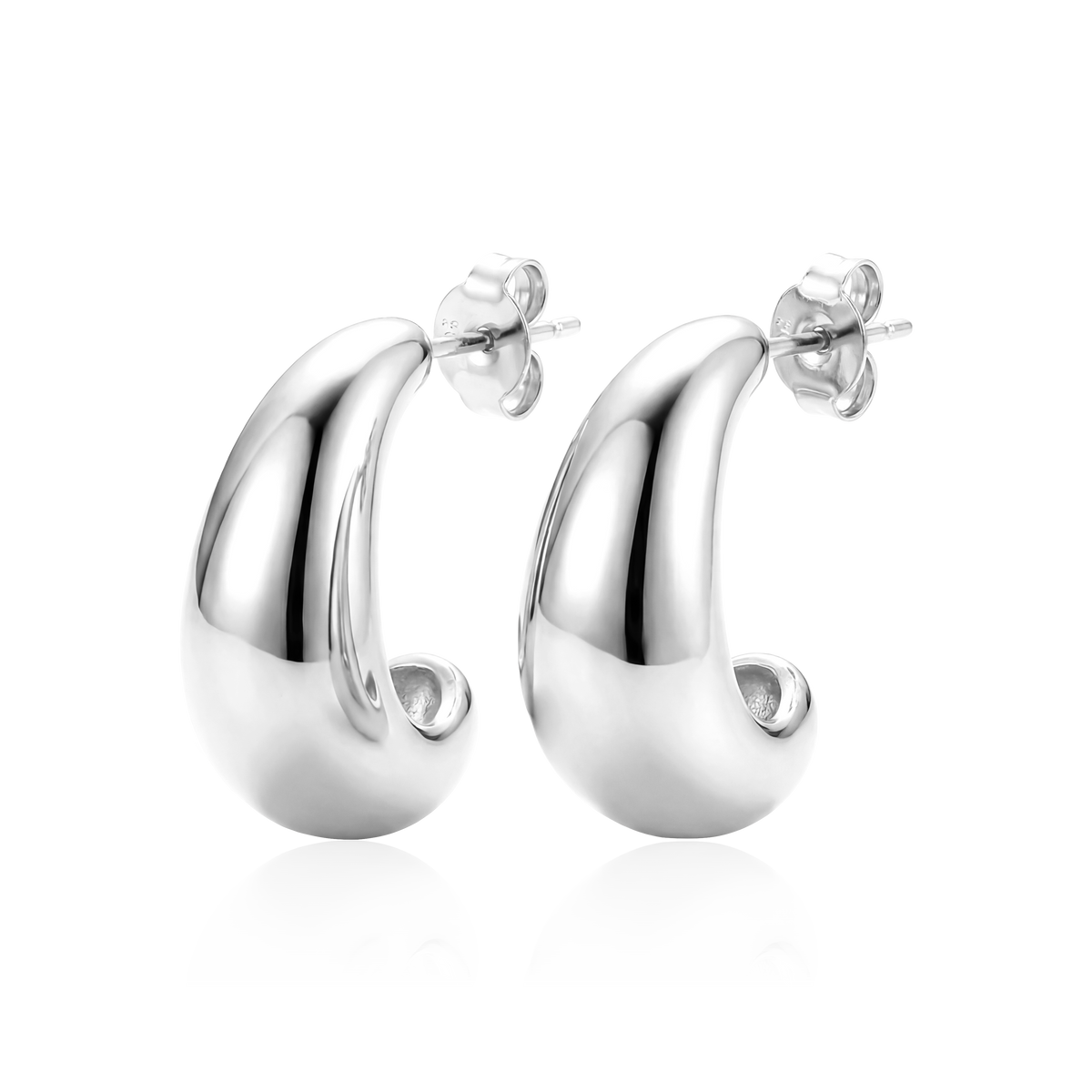 Half Ring Arched Earrings