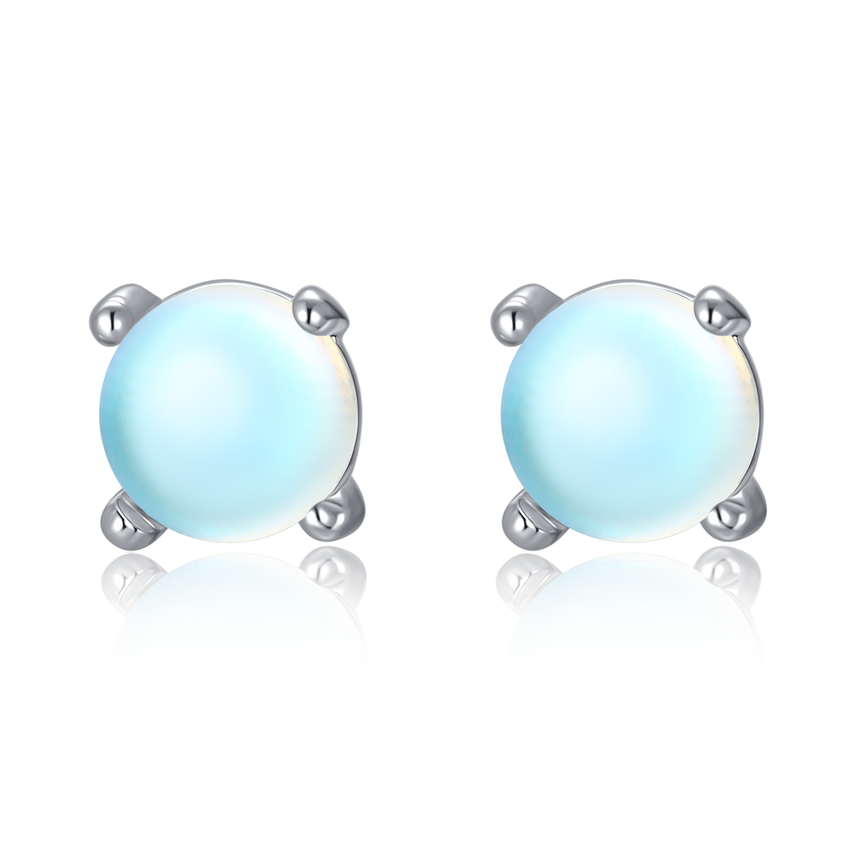 Blue Orbs Earrings - SophiaJewels