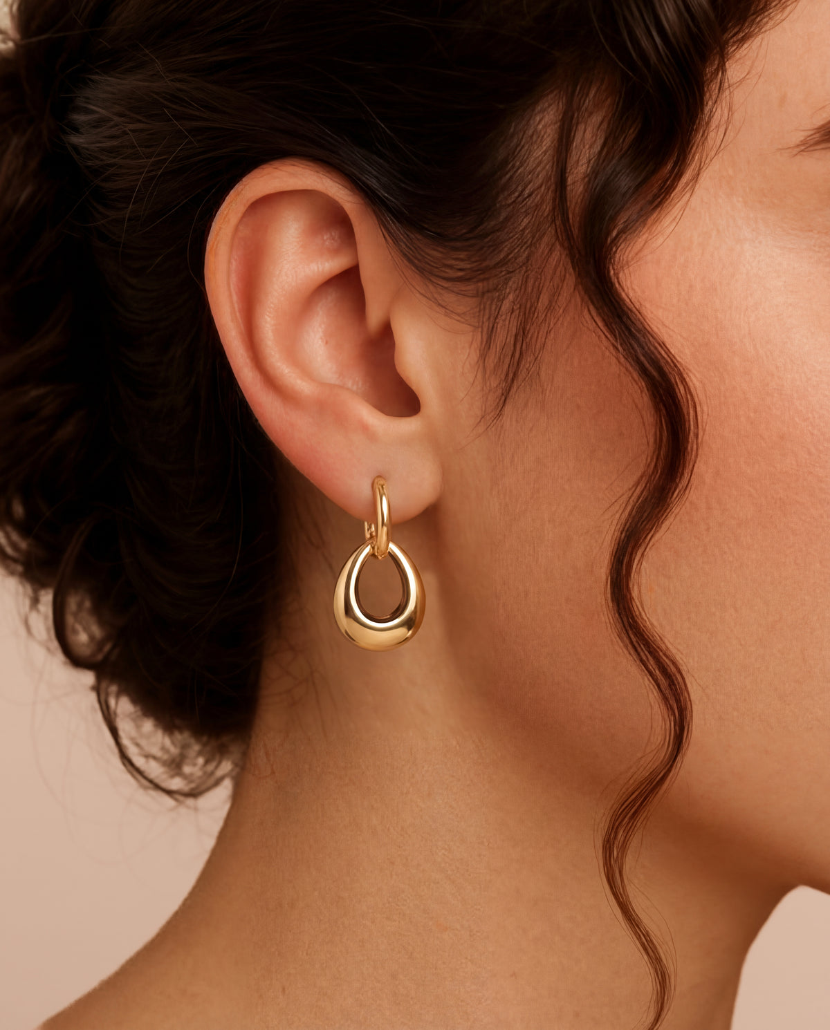 Dangle Hoop Earrings