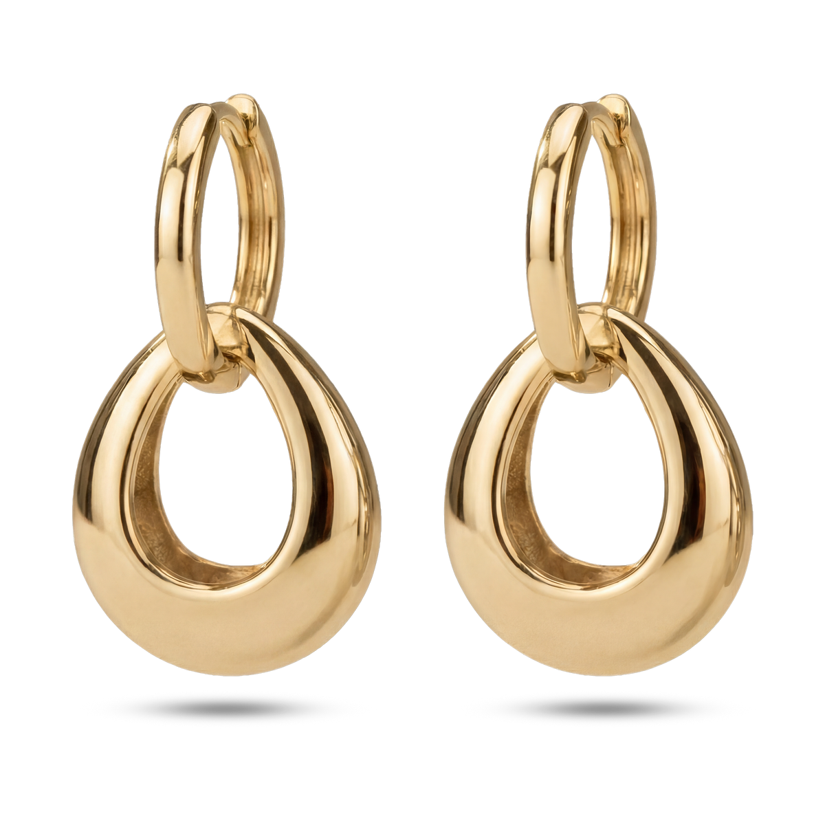 Hanging Hoop Earrings