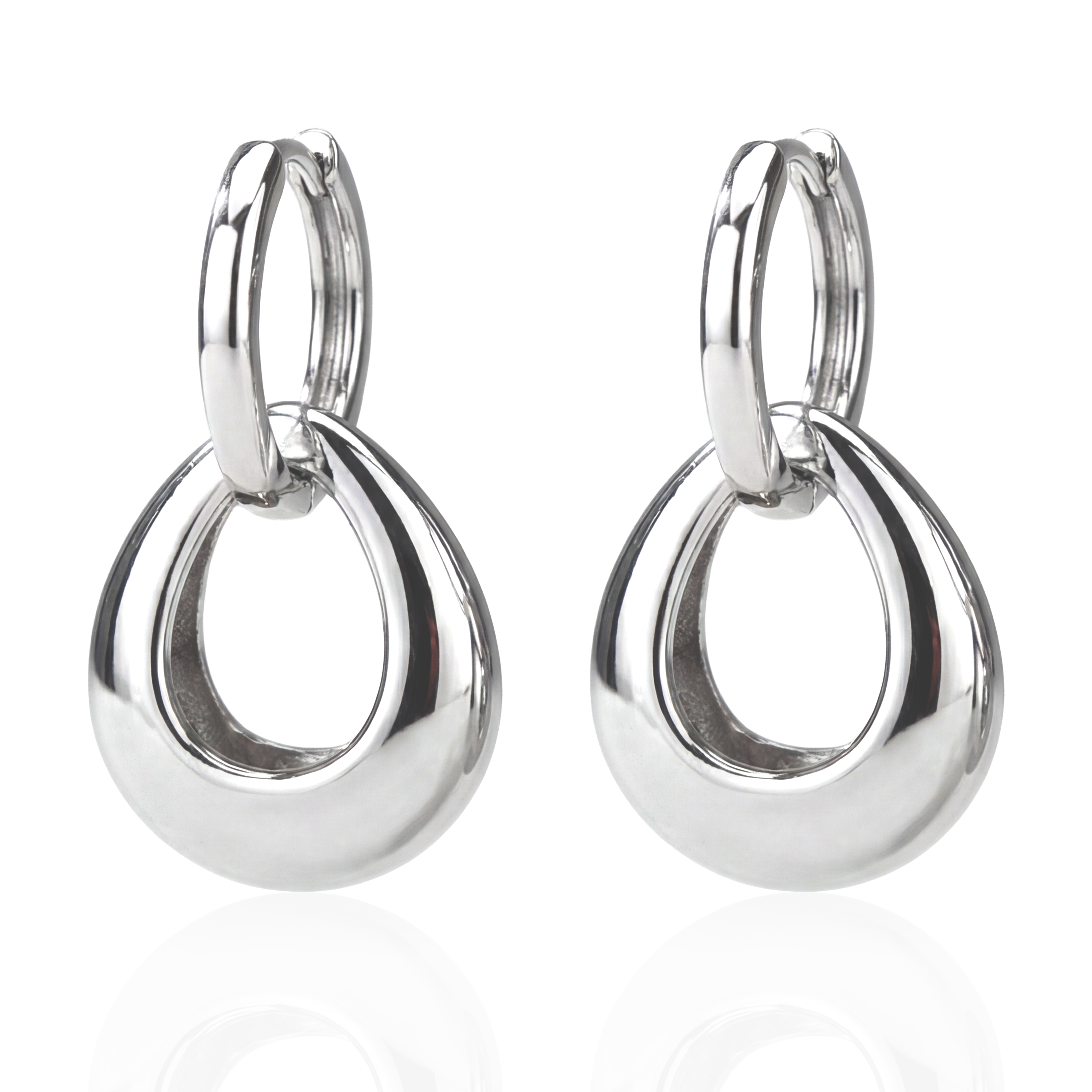 Dangle Hoop Earrings