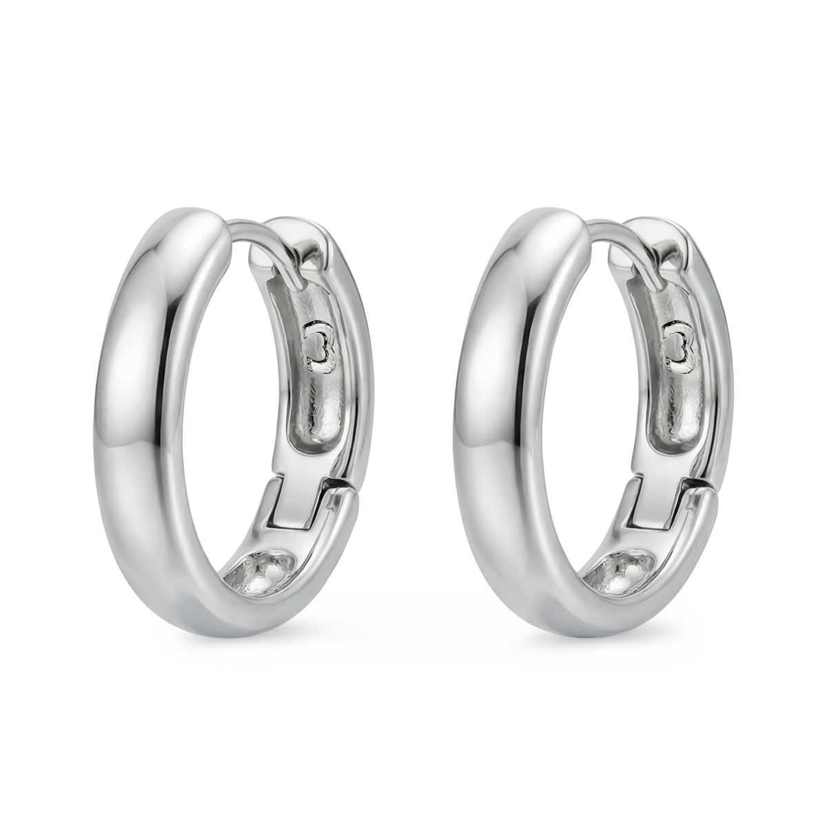 Closed Hoop Earrings