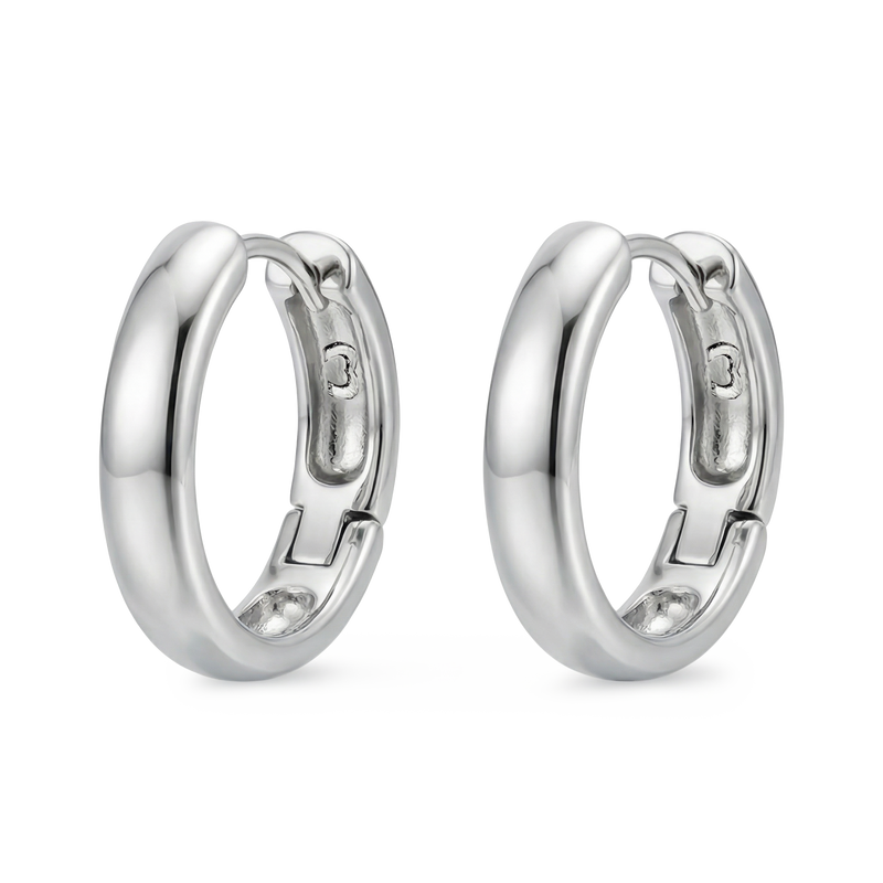 Closed Hoop Earrings