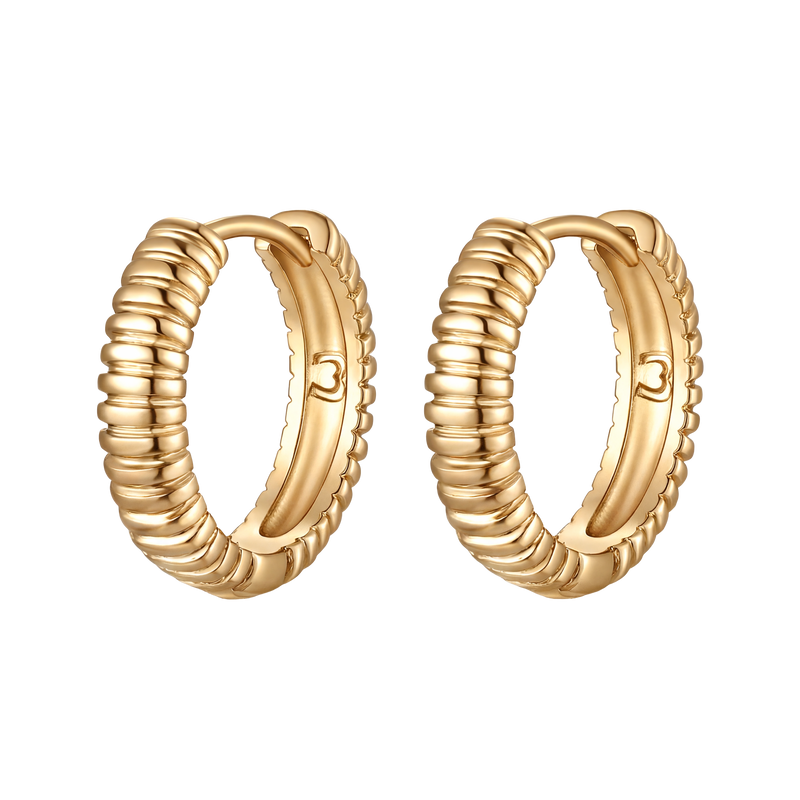 Spring Hoop Earrings