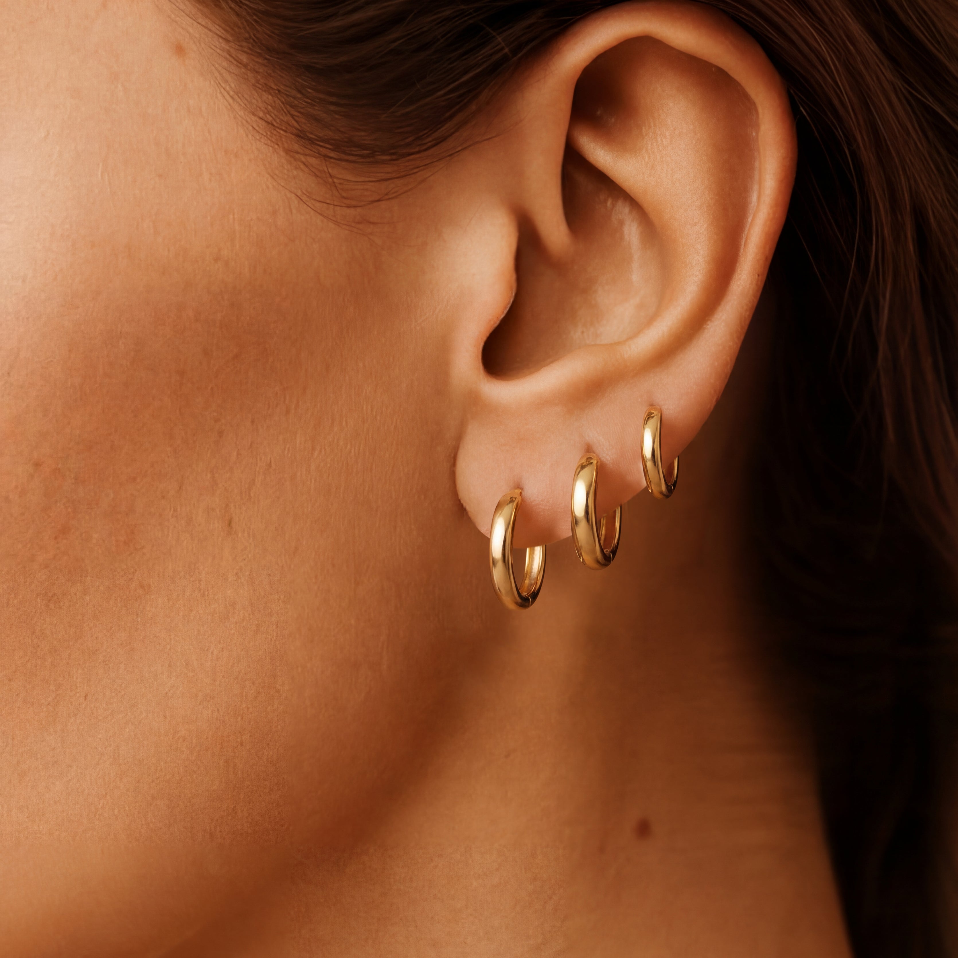Hoops Triad Earrings