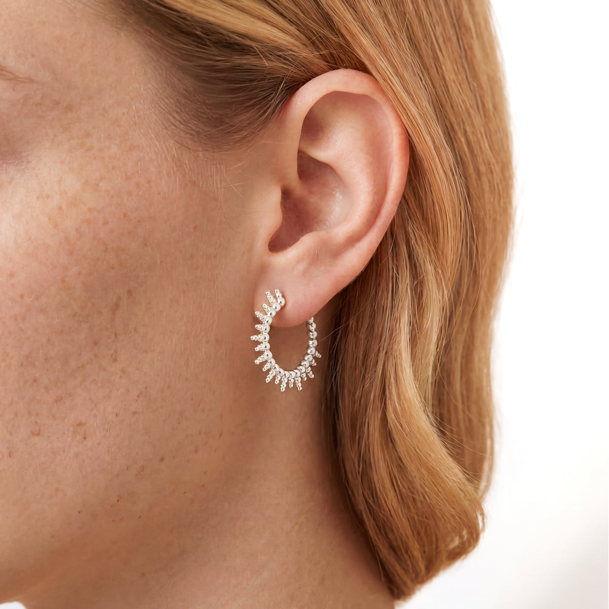 Sunrise Hoop Earrings