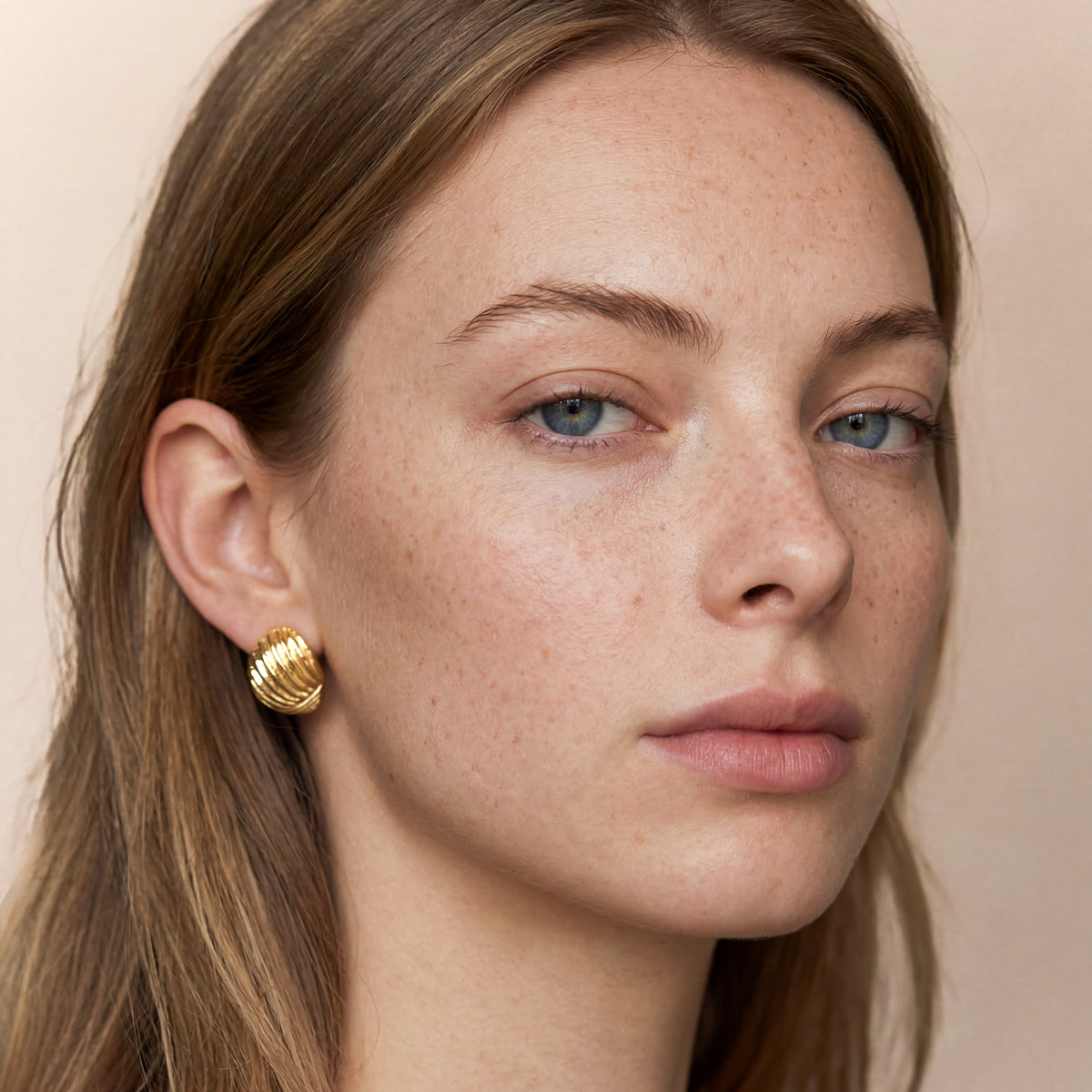 Fan Shell Earrings