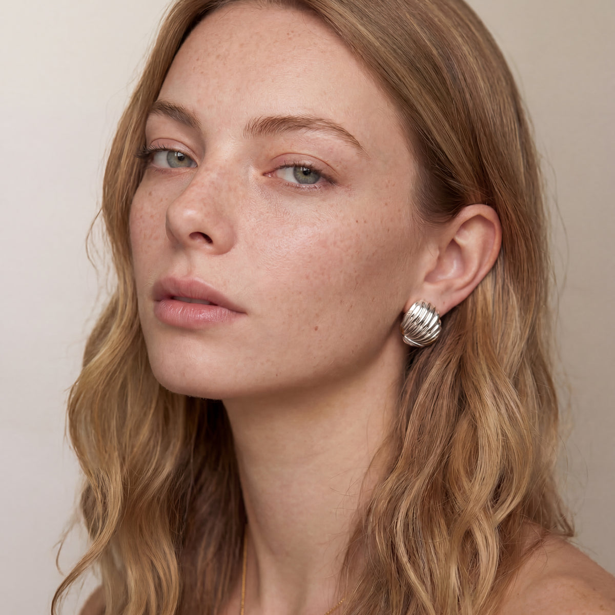 Fan Shell Earrings