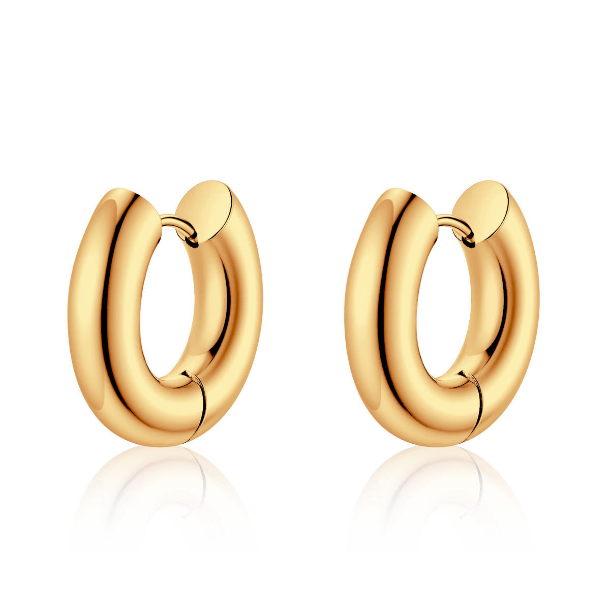 Plain Hoop Earrings