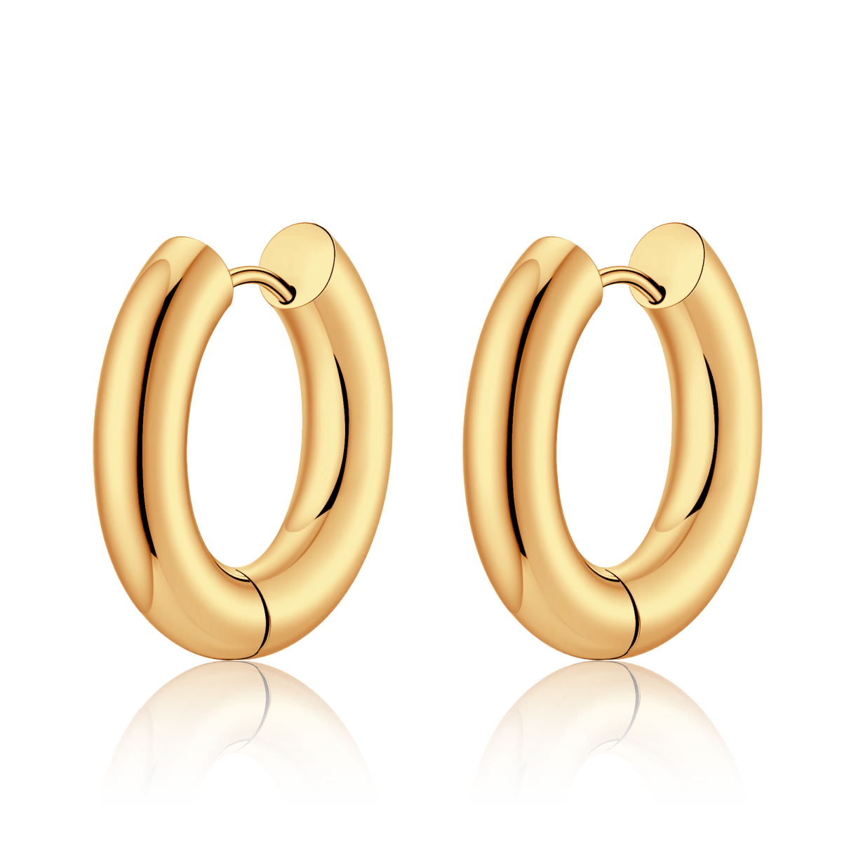 Plain Hoop Earrings
