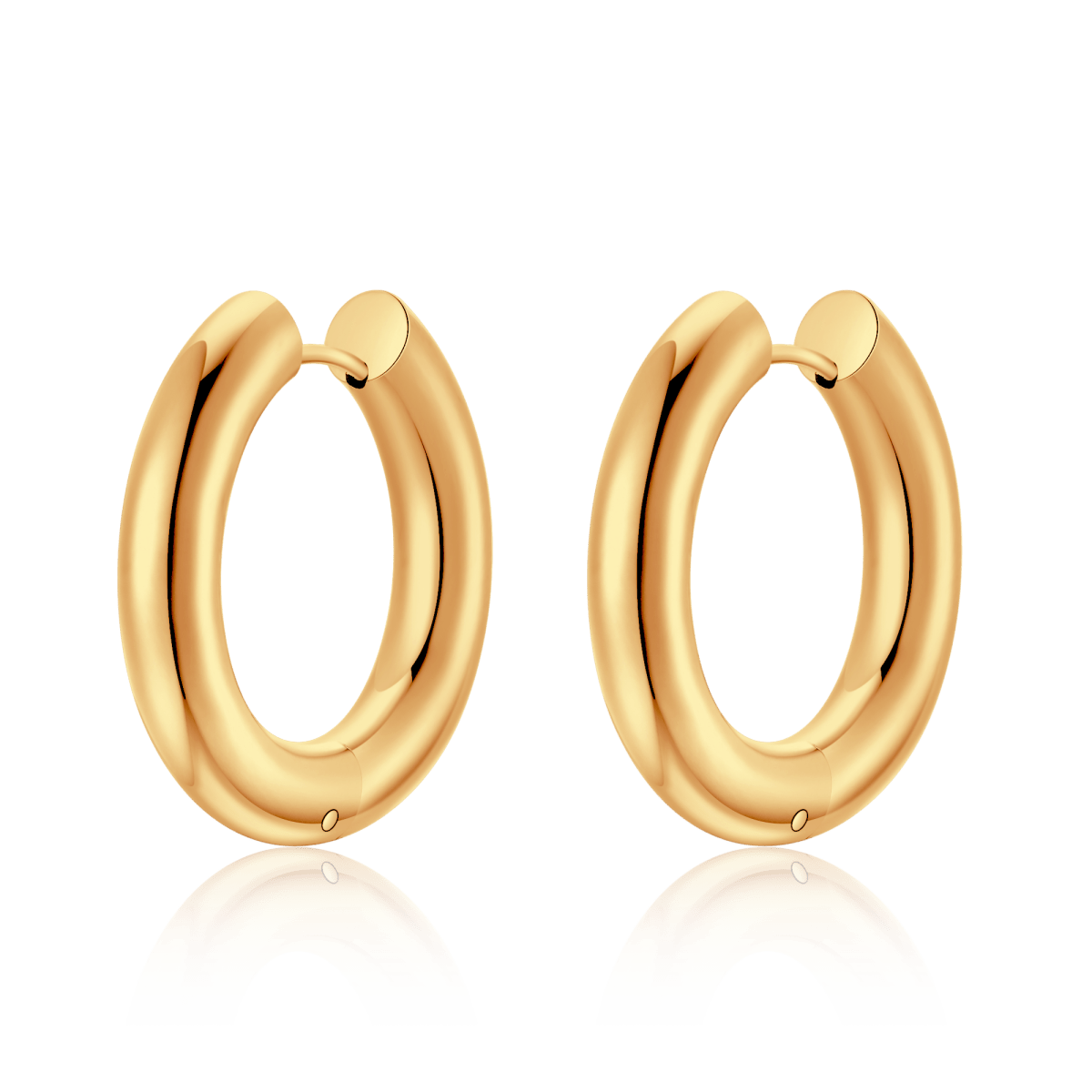 Plain Hoop Earrings