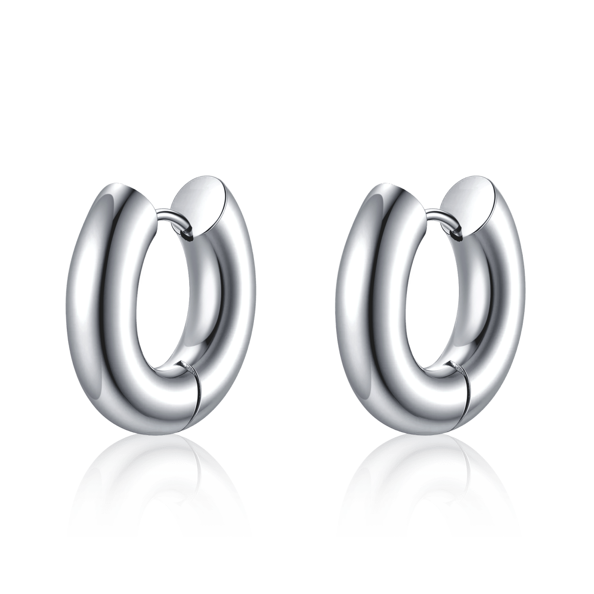 Plain Hoop Earrings