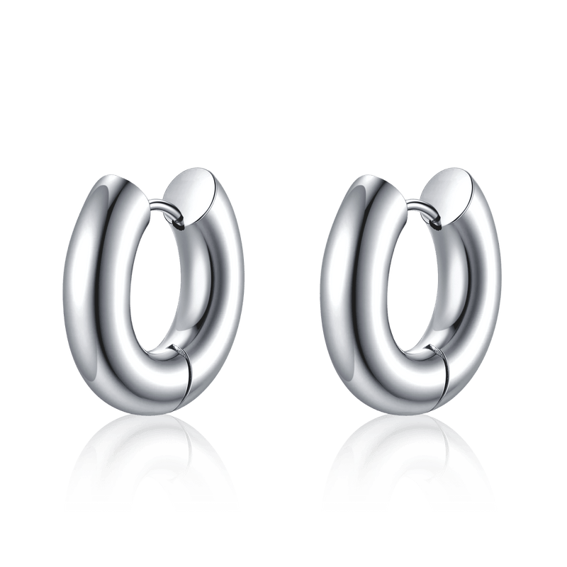 Plain Hoop Earrings