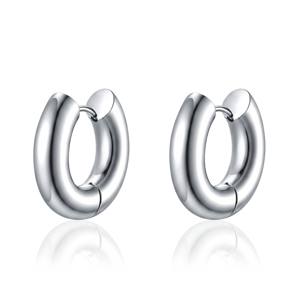 Plain Hoop Earrings