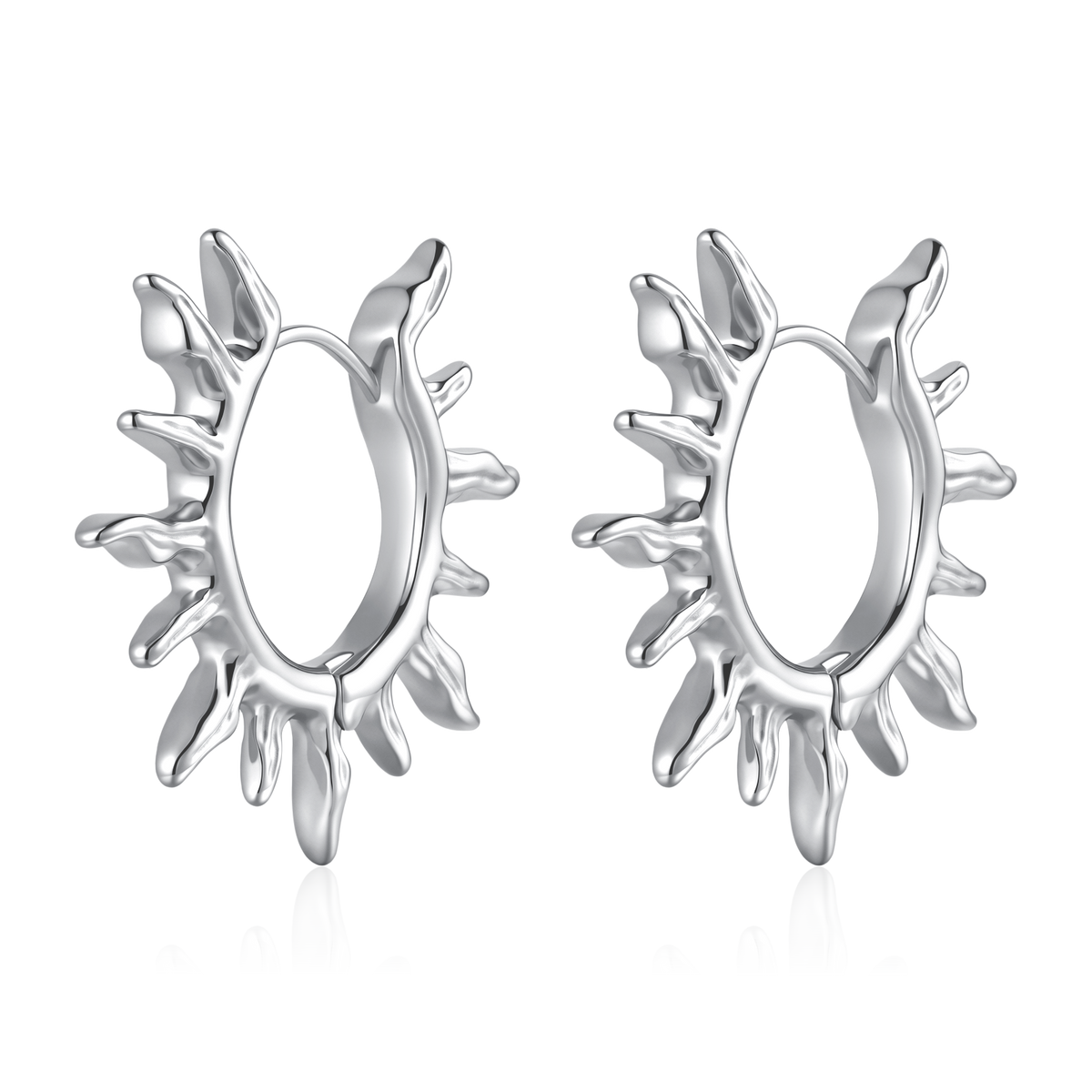 Sunbeams Hoop Earrings