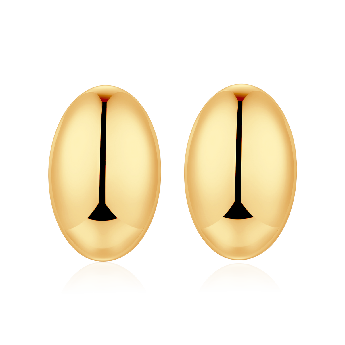 Elongated Ovals Earrings