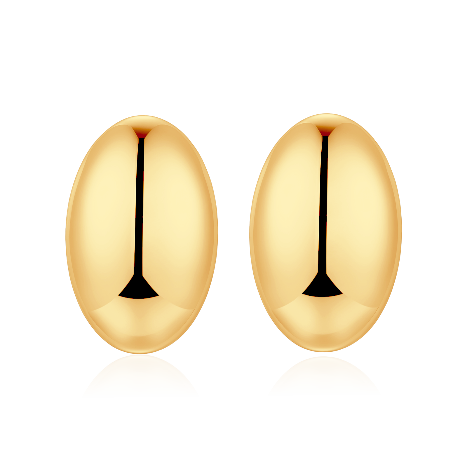 Elongated Ovals Earrings