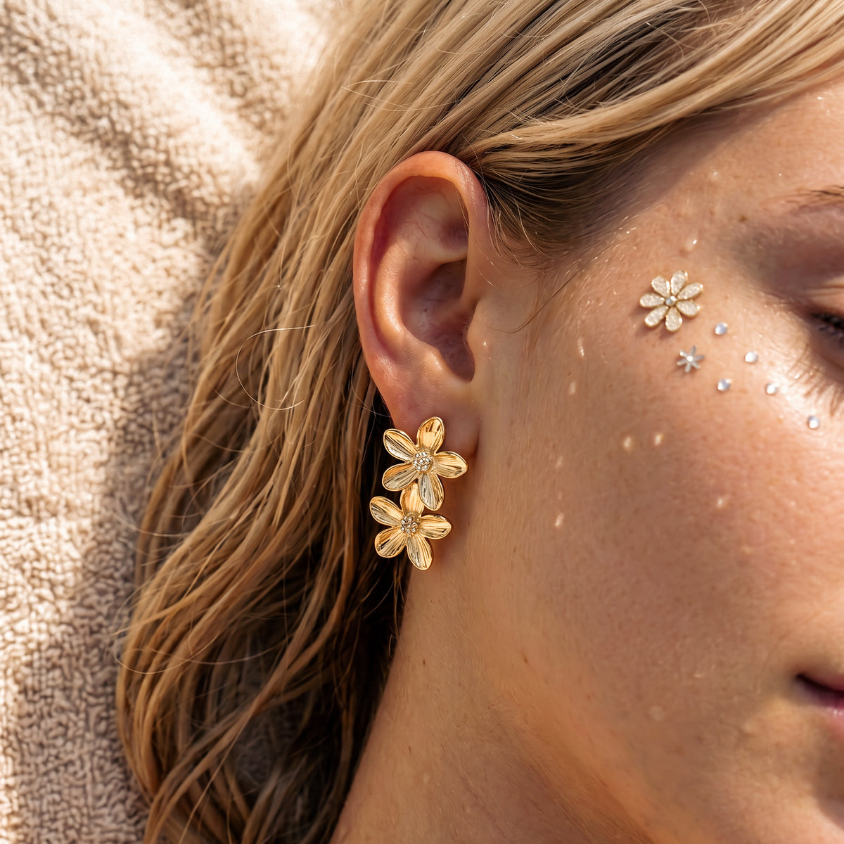 Five Petals Earrings