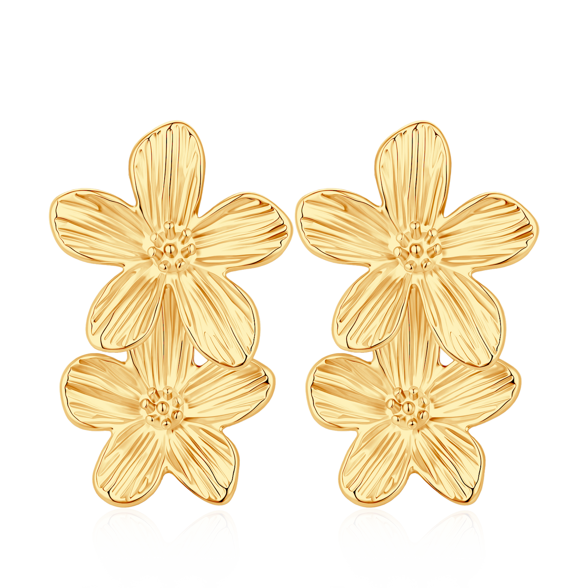 Five Petals Earrings