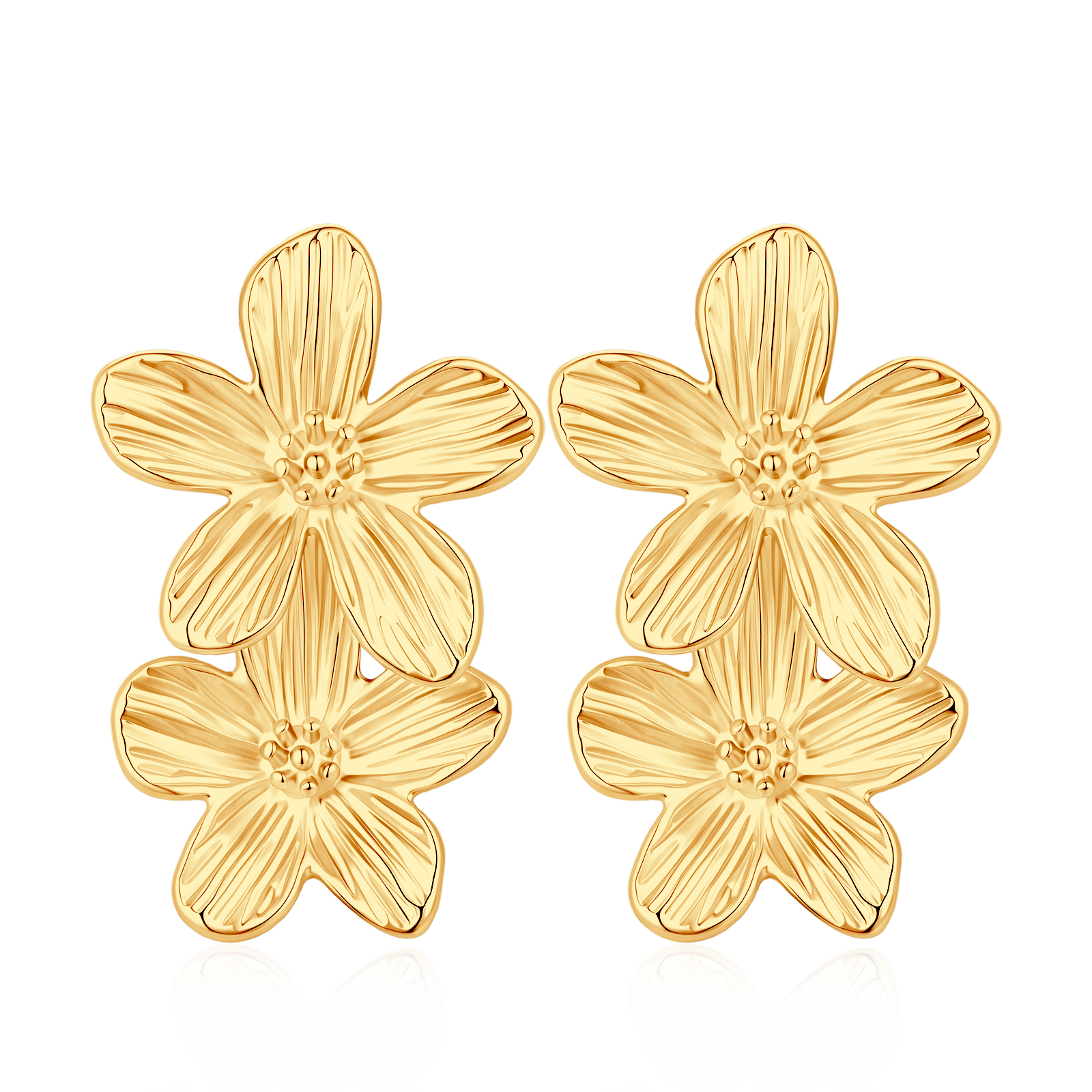 Five Petals Earrings