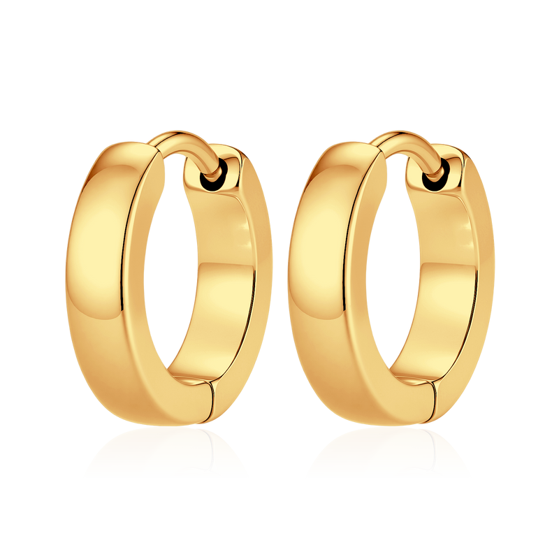 Wide Hoop Earrings