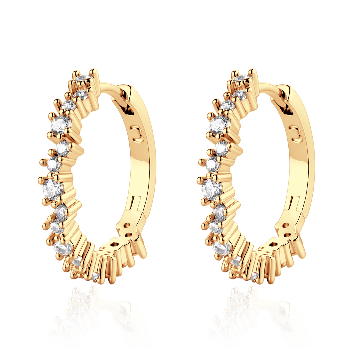 Dazzling Hoop Earrings