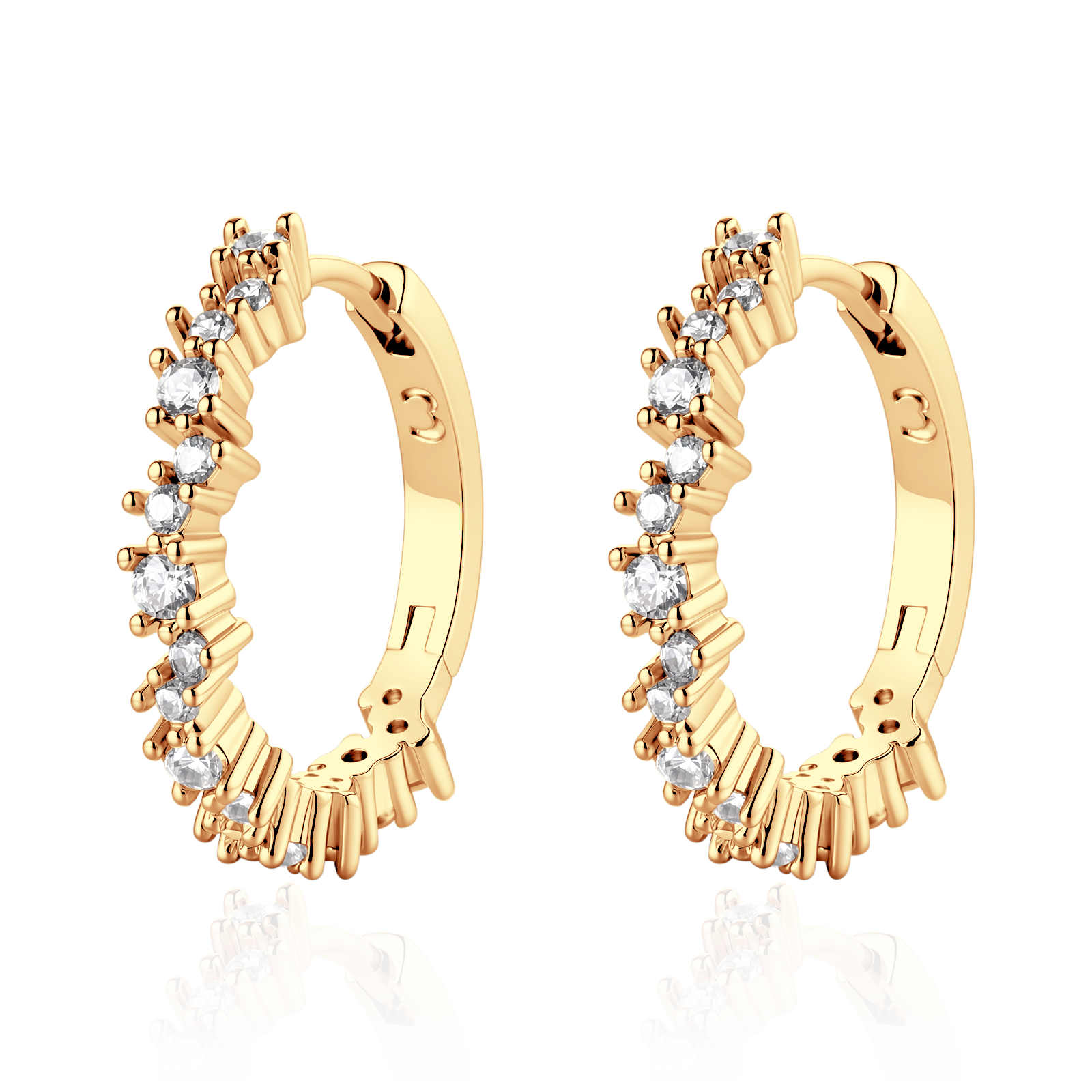 Dazzling Hoop Earrings