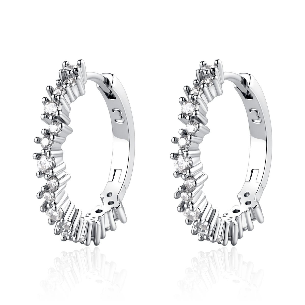 Dazzling Hoop Earrings