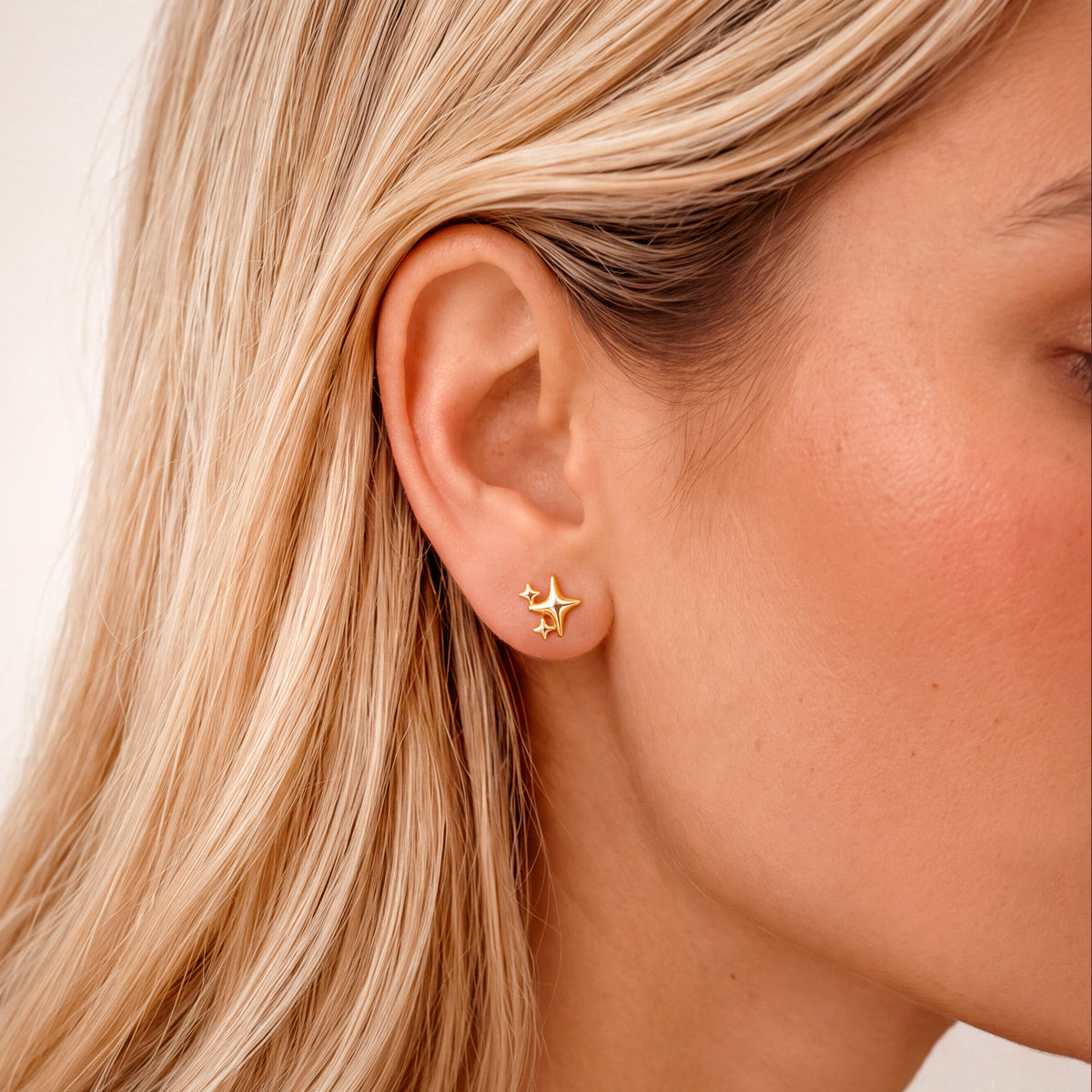 Star Trio Earrings