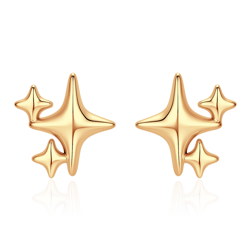 Star Trio Earrings