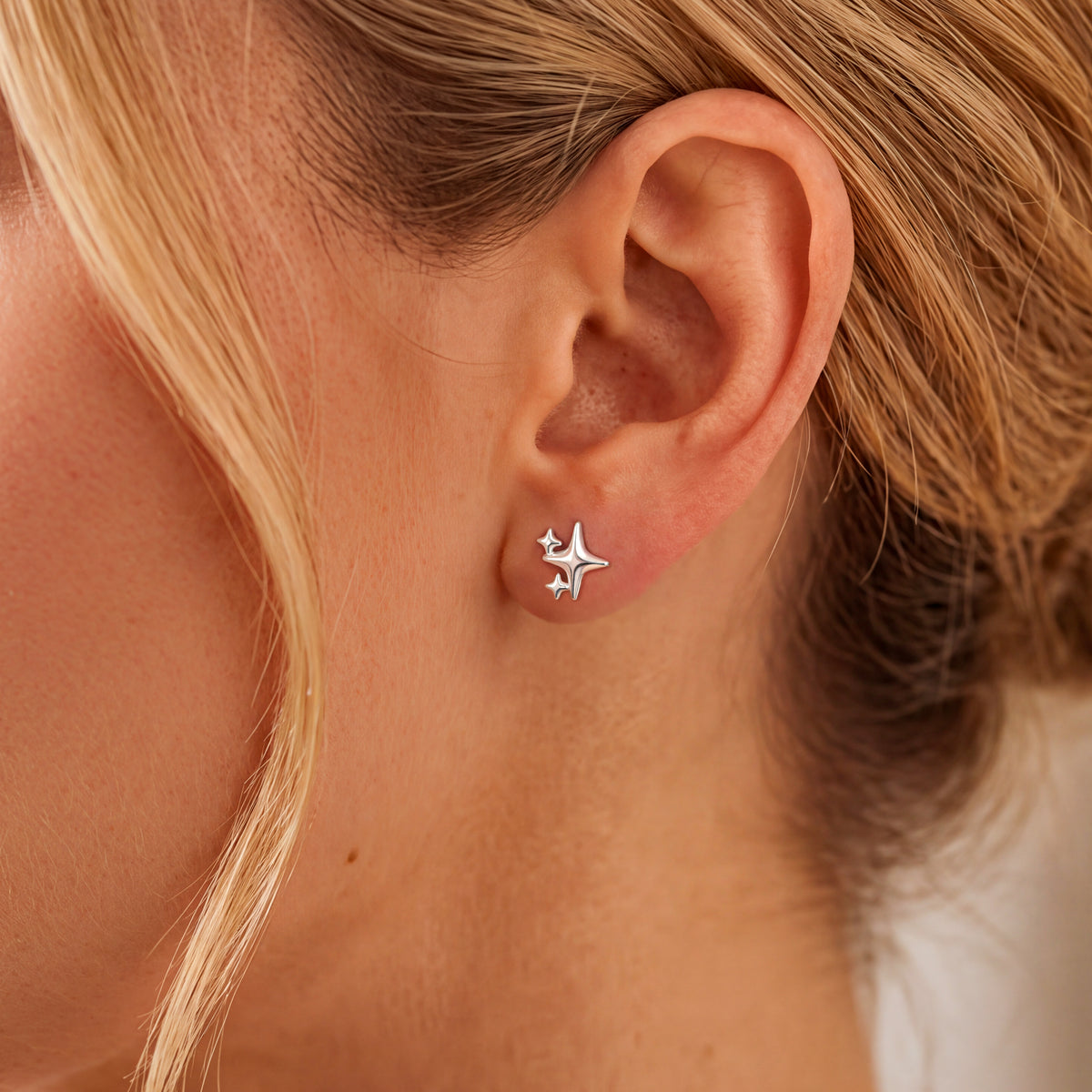 Star Trio Earrings