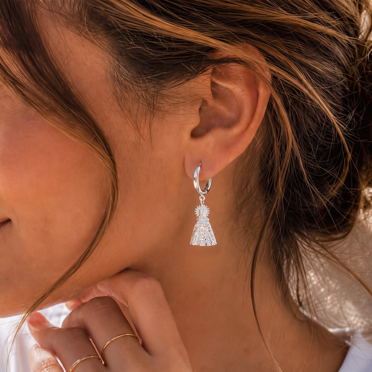 Virgin of Macarena Earrings