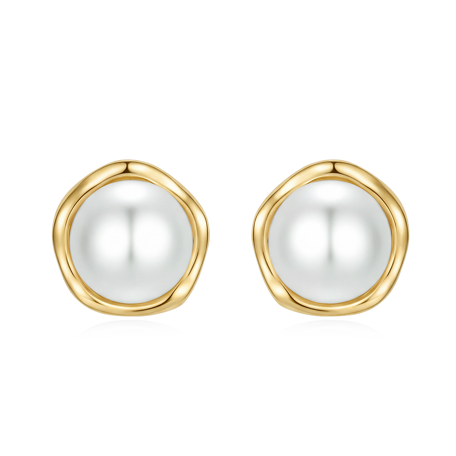 Edges Pearls Earrings