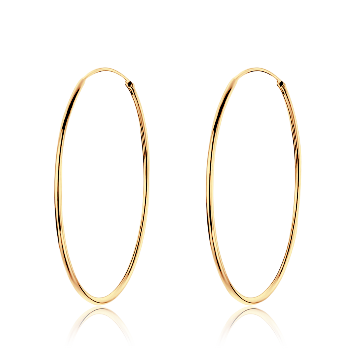 Slim Hoops Earrings - SophiaJewels