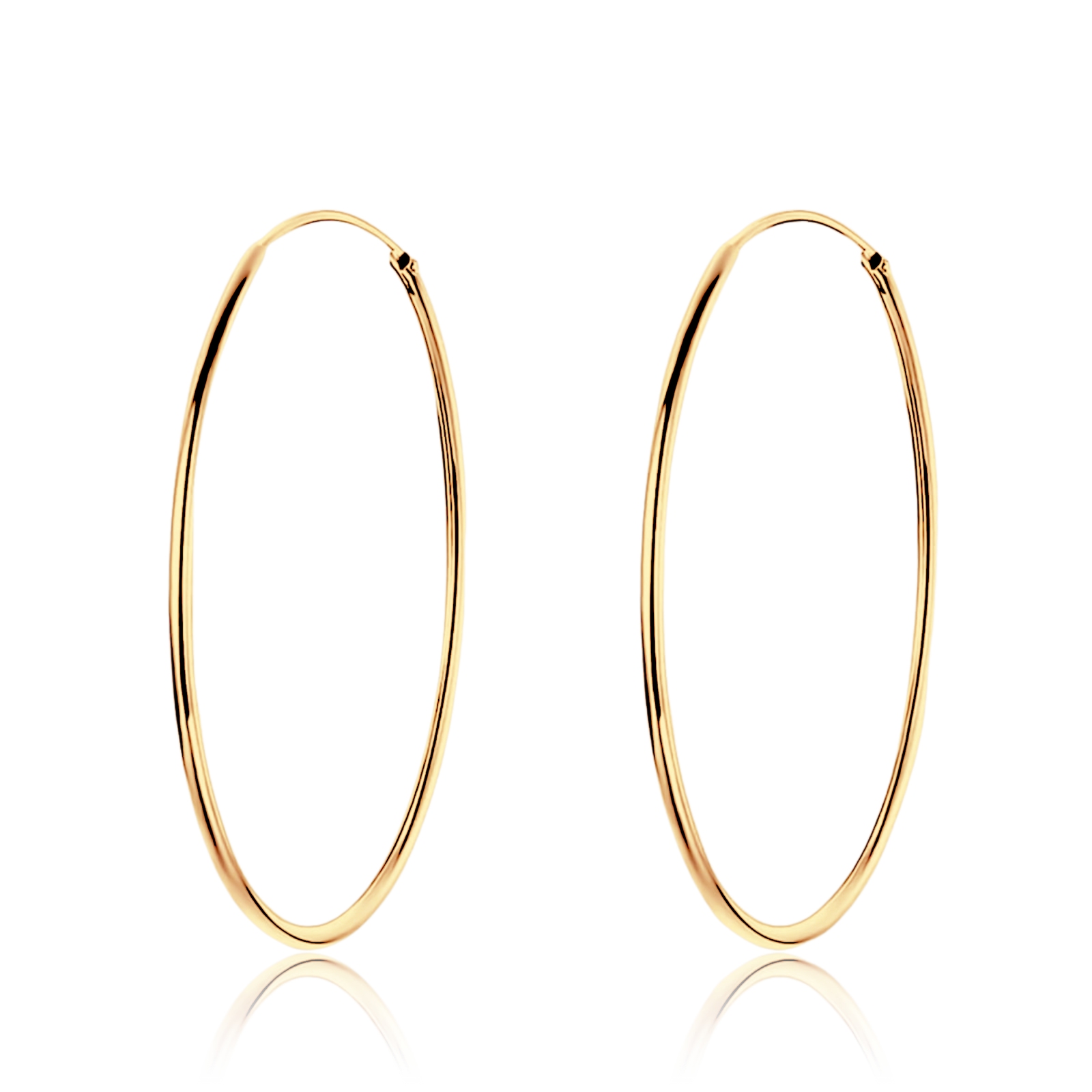 Slim Hoops Earrings - SophiaJewels