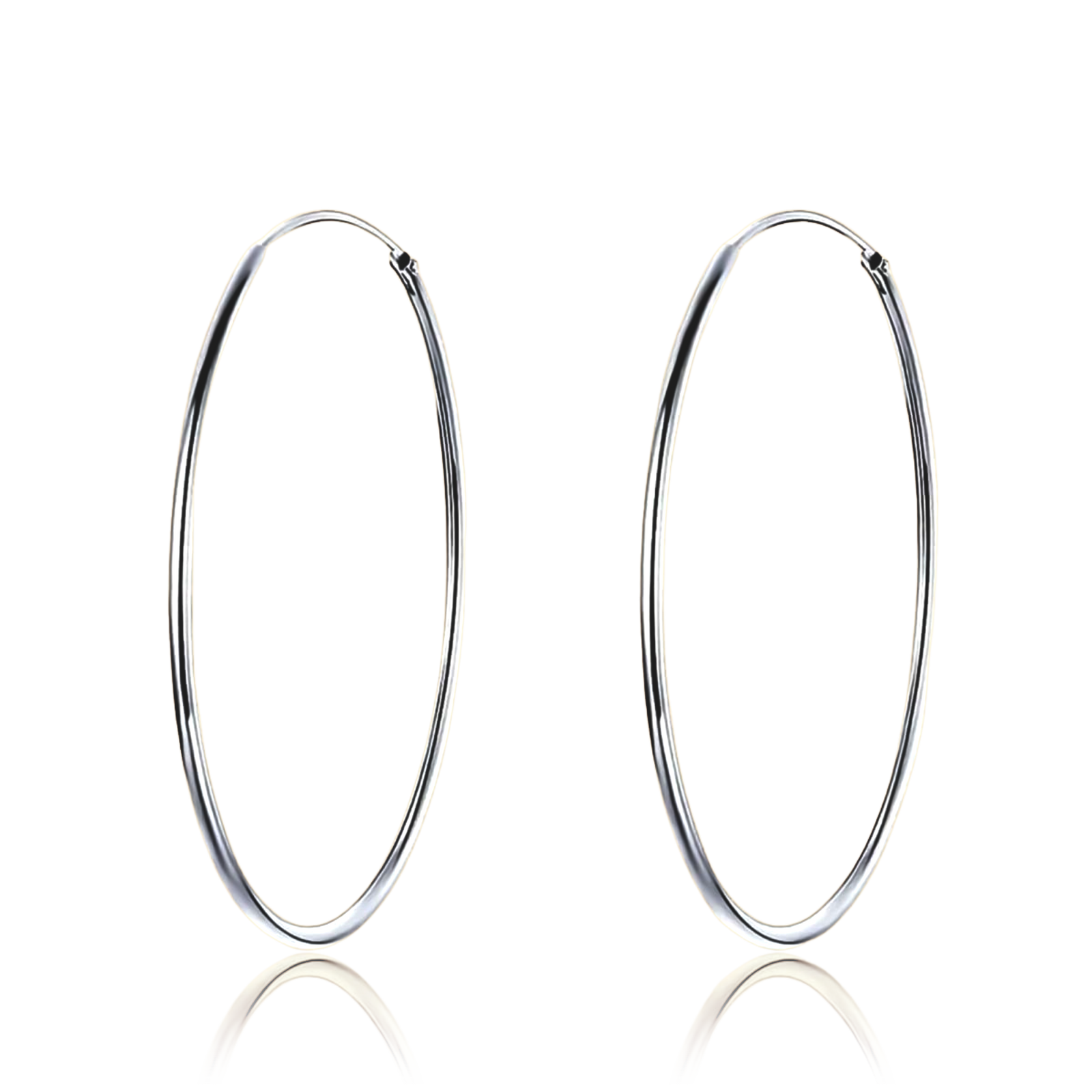Slim Hoops Earrings - SophiaJewels