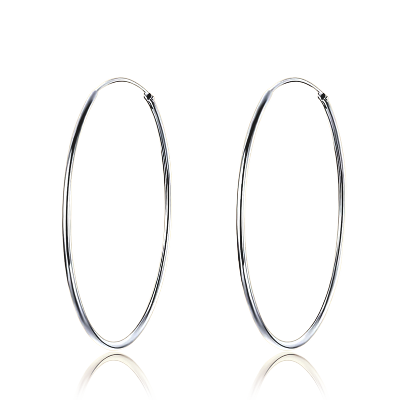 Slim Hoops Earrings - SophiaJewels