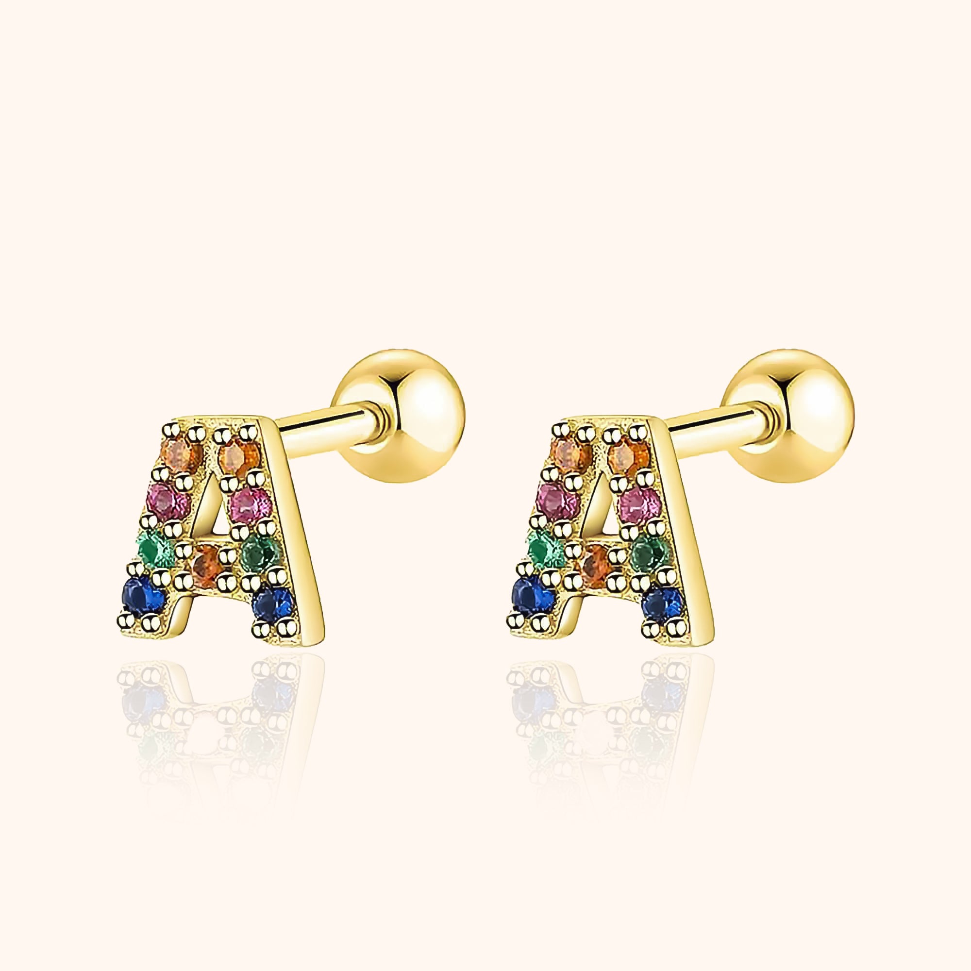 "Colour Letters" Earrings - SophiaJewels