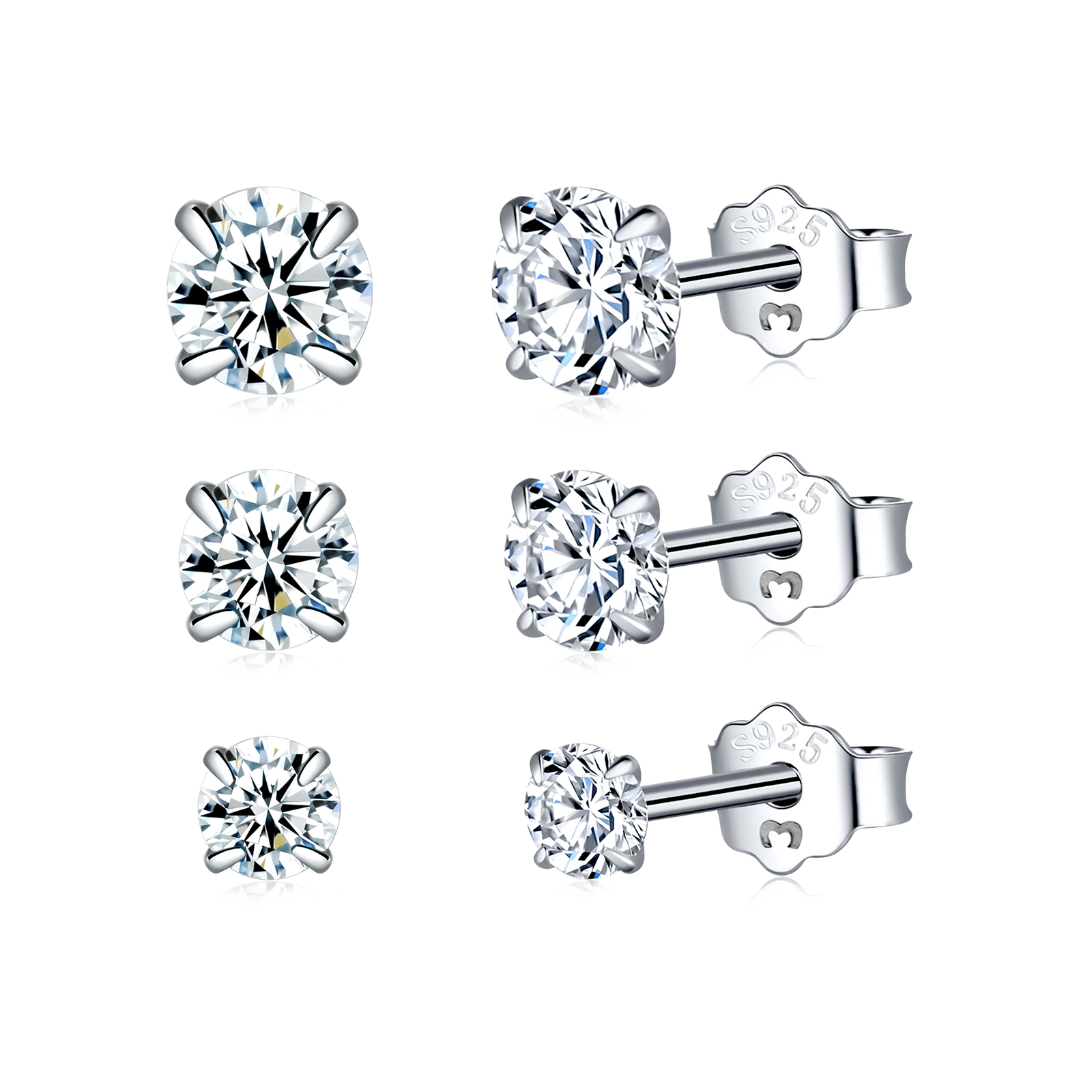 Tiny Zirconia Mini Earrings - SophiaJewels