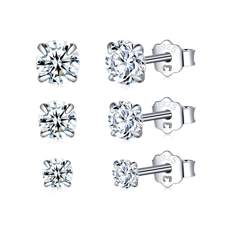 Tiny Zirconia Mini Earrings - SophiaJewels