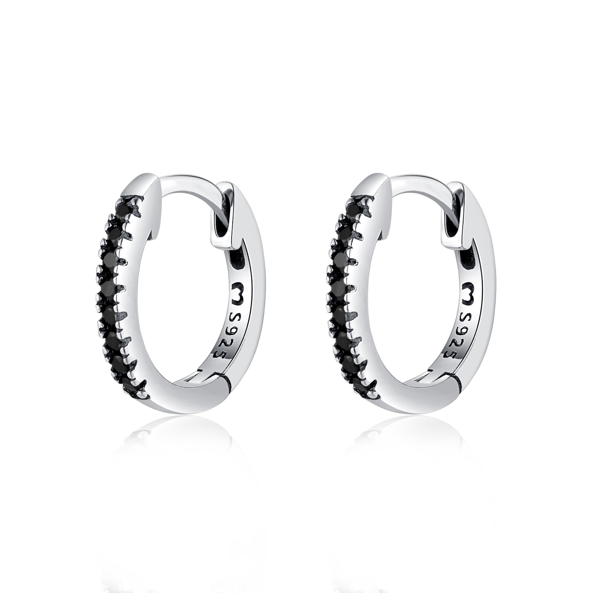 Black Intense Earrings