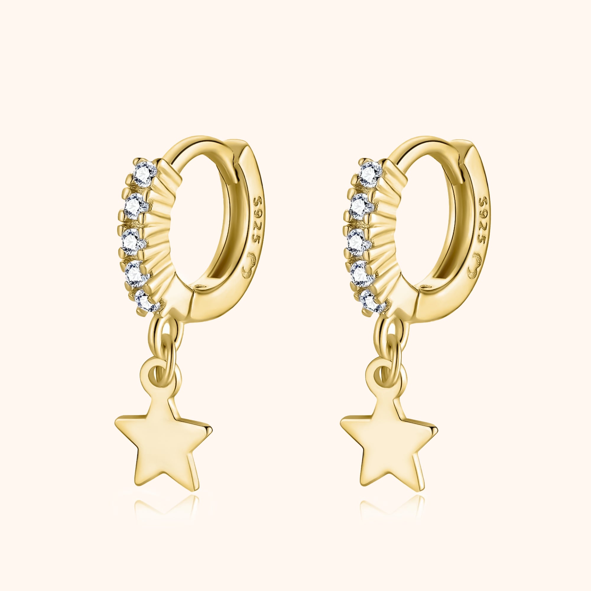 "Fleeting Star" Earrings