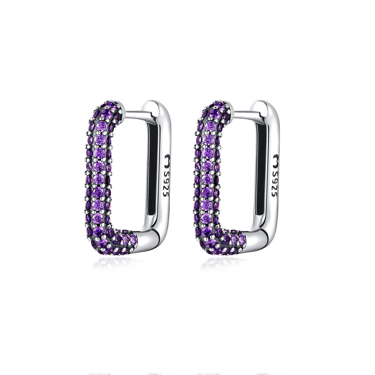Bright Square Earrings - SophiaJewels
