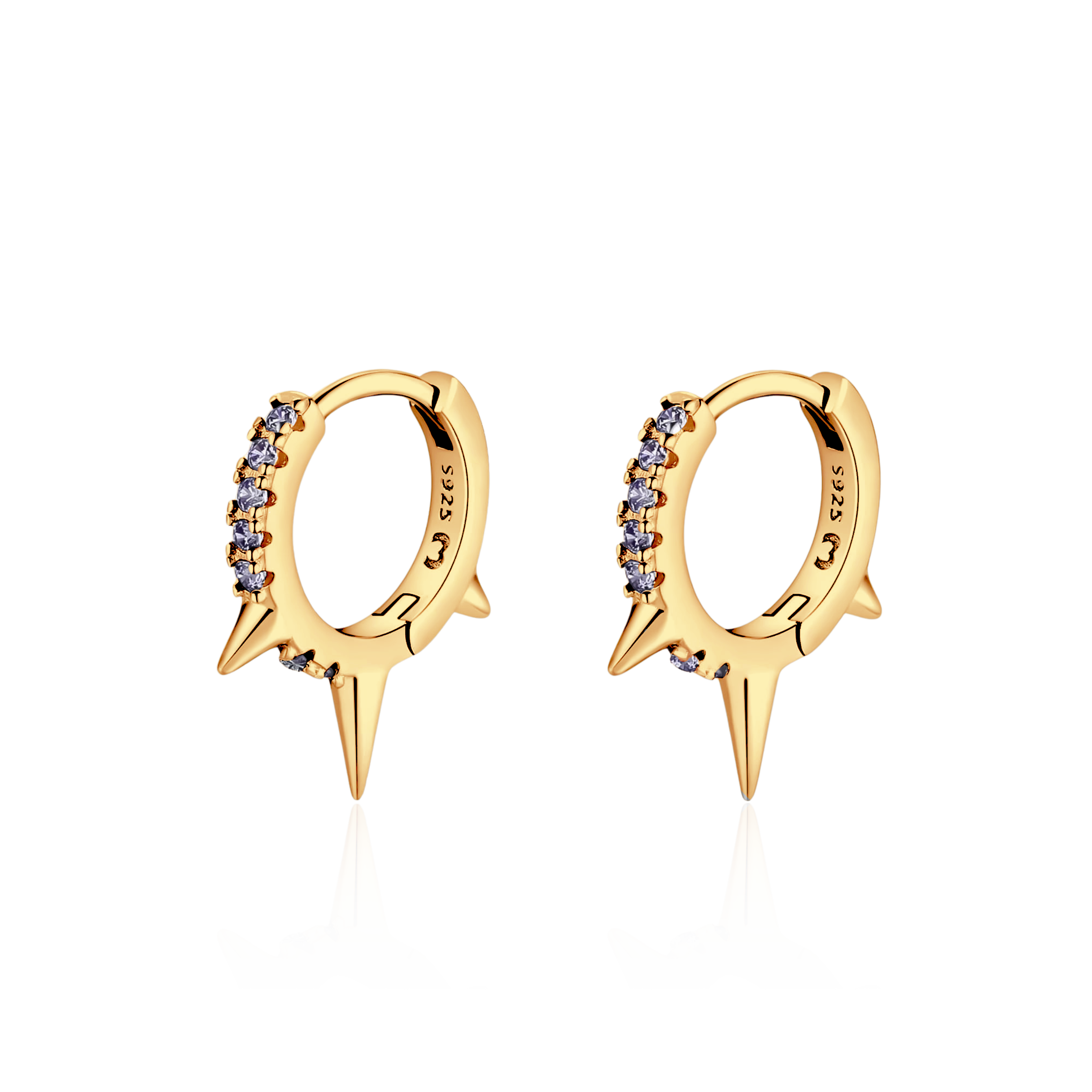 Punk Blackberry Earrings