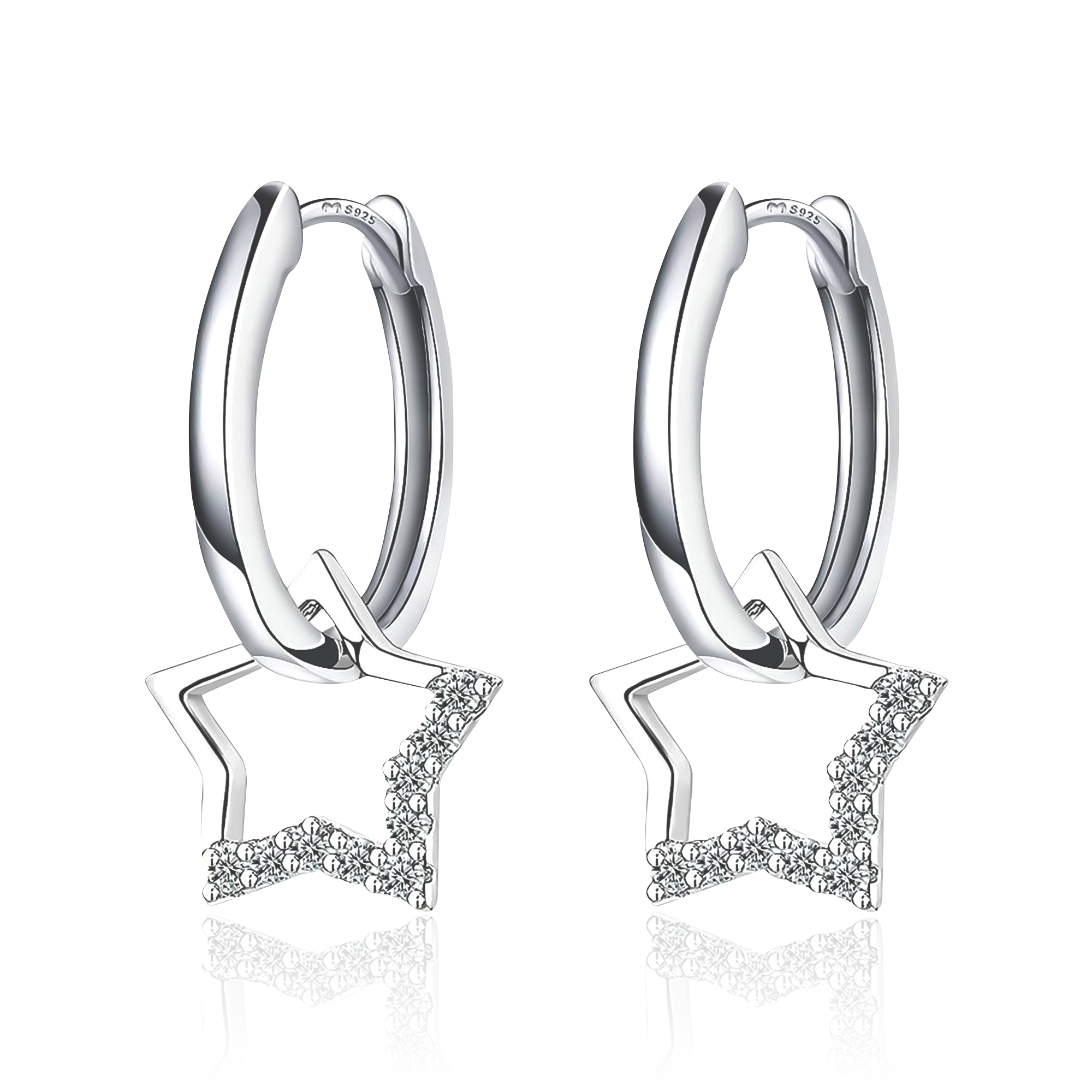 Star Charm Earrings