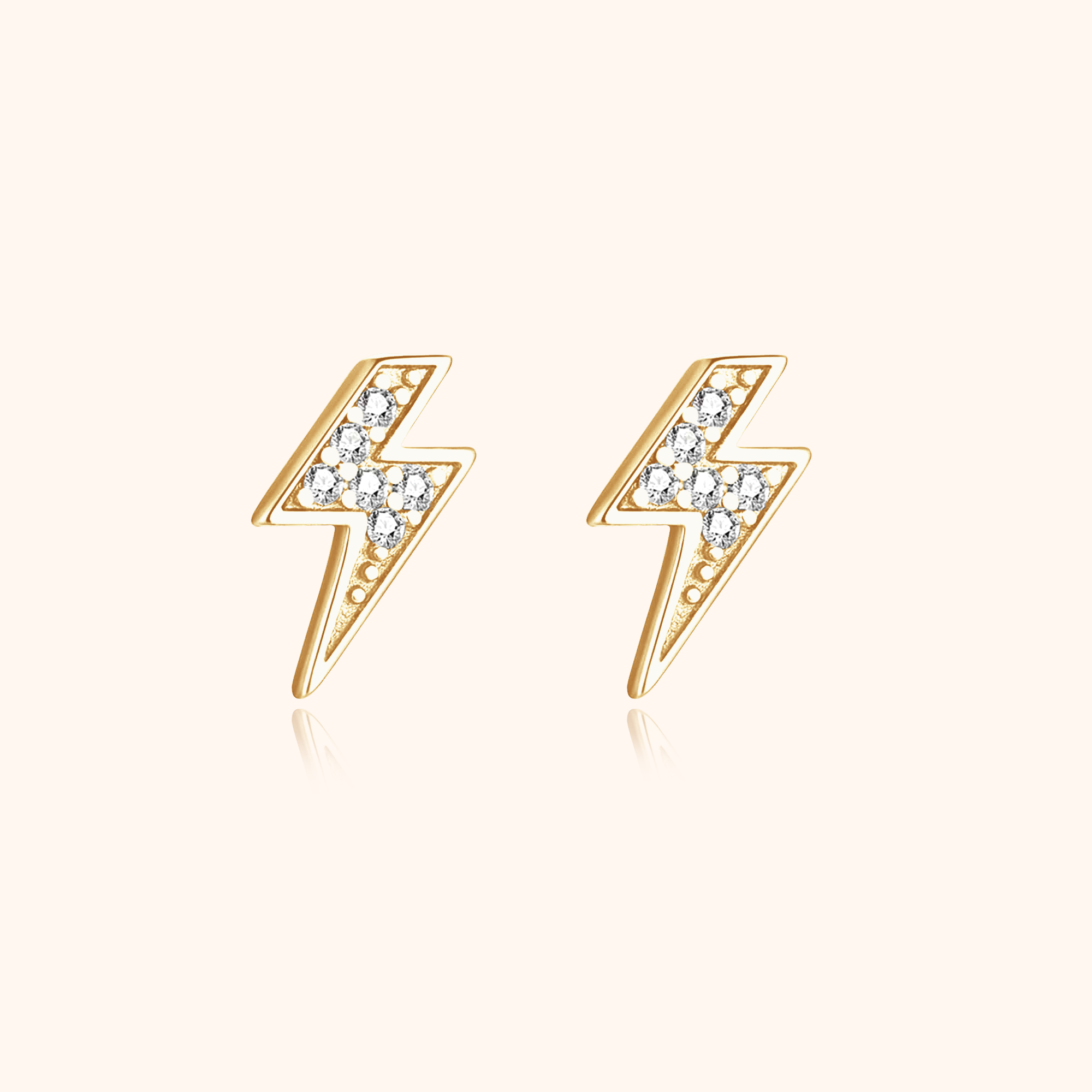 "Sparkles Lightning" Earrings