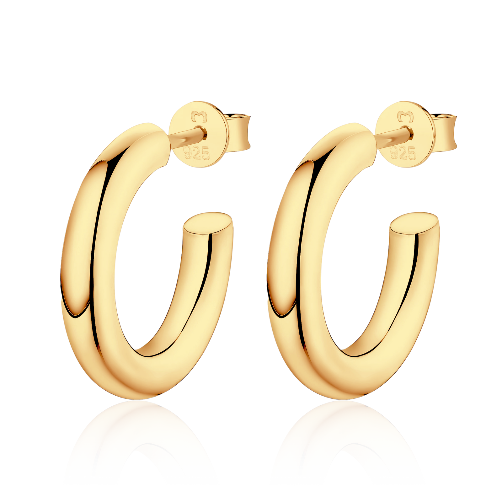 Half Ring Lumina Earrings - SophiaJewels